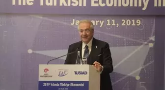 Tüsiad Başkanı Bilecik: 'İş Dünyası Olarak 2019 Yılından Beklentimiz Yüksek'