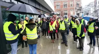 Belçika'da Sarı Yeleklilerin Eylemi Sessiz Geçti