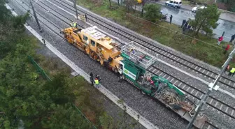 İstanbul'da Banliyö Hattında Kaza