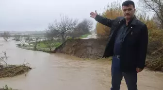 Tarım Arazileri Sular Altında Kaldı, Çiftçiler Tedirgin