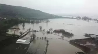 Pirincin Başkentinde Ova Sular Altında Kaldı