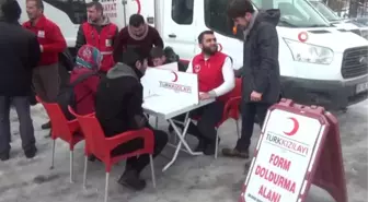 Kızılayın Kan Bağışı Çağrısına Ahlatlılardan Destek