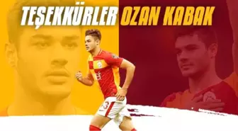 Galatasaray'dan Ozan Kabak'a Teşekkür Mesajı