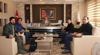 Gazetecilerden Başsavcı Mustafa Balık'a Ziyaret