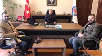 MHP Develi Teşkilatı Kaymakam Duru'yu Ziyaret Etti