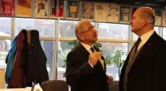 Bakan Soylu, Mardin Büyükşehir Belediyesi Gençlik Merkezinde İncelemelerde Bulundu
