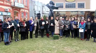 Kadın Cinayetleri Edirne'de Protesto Edildi