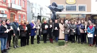 Kadın Cinayetleri Edirne'de Protesto Edildi - Edirne