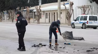 Denizli'de Çöp Kamyonuyla Polis Aracı Çarpıştı: 2 Yaralı