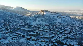 Tarihi Kütahya Kalesi'nde Beyaz Güzellik