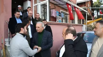 Ümraniye Belediye Başkan Adayı Yıldırım, Afrin Şehidinin Ailesini Ziyaret Etti