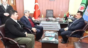 Başkan Gürkan'dan Şeker İş Sendikasına Ziyaret