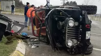 Fatsa'da Trafik Kazası: 1 Yaralı