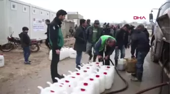 Kilis Çadırlarda Yaşam Mücadelesi Veren Ailelere Yakacak Yardımı