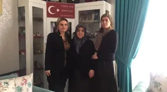 Vali Memiş'in Eşi Sibel İnci Memiş, Şehit Ailelerini Yalnız Bırakmıyor