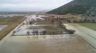 Burdur'da Kuvvetli Yağış