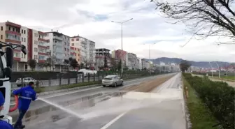 Trabzon'da Bir Yılda 82 Bin 500 Km Yol Süpürüldü