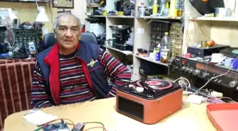 55 Yıldır Gramofon, Radyo ve Plaklara Hayat Veriyor