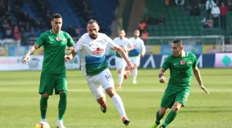 Spor Toto Süper Lig: Çaykur Rizespor: 0 - Akhisarspor: 1 (İlk Yarı)