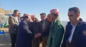 AK Parti Milletvekili Dinç, Irak Sınırında