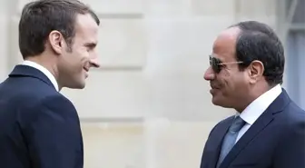 Macron, Sisi ile İnsan Haklarını Görüşecek