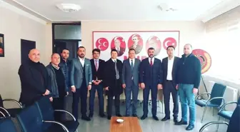 AK Parti Adayı Kırteke'den MHP'ye Ziyaret