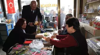 Başkan Çerçioğlu, Bağarası'nda Vatandaş ve Esnafı Dinledi