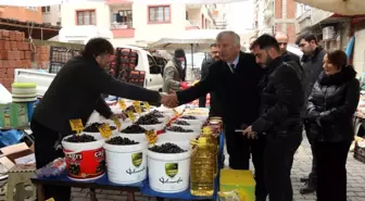 AK Parti Beşikdüzü Belediye Başkan Adayı Demirci Pazarı Gezdi, Yeni Pazar Yeri Müjdesi Verdi