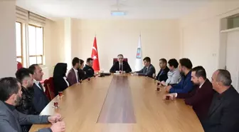 Kaymakam Pişkin, İş Yeri Temsilcileriyle Bir Araya Geldi