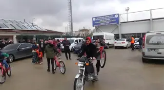 Kilis'te Bisiklet Dağıtımı Devam Ediyor