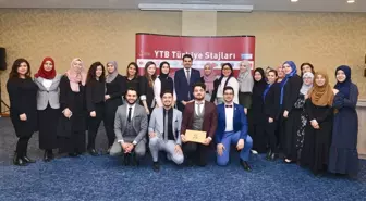 Ytb Türkiye Stajları' Sertifika Töreni