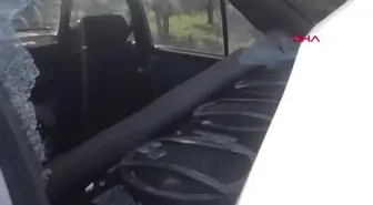 Aydın Taşkın Suları Otomobili Yuttu, Sürücü Zor Kurtuldu