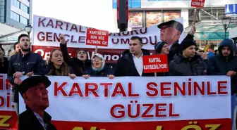 CHP Önünde Aday Protestosu
