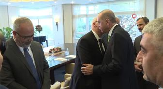 Cumhurbaşkanı Erdoğan, İsrail Parlamentosundaki Arap Milletvekillerini Kabul Etti
