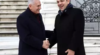 Binali Yıldırım, Çipras ile Bir Araya Geldi