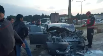 Sakarya'da Trafik Kazası: 2 Yaralı