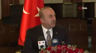 Çavuşoğlu'ndan ABD'de Önemli Açıklamalar