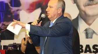 Muharrem İnce'den 'Tunç Soyer' Çıkışı