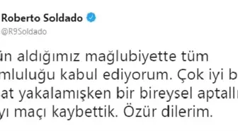 Soldado Özür Diledi