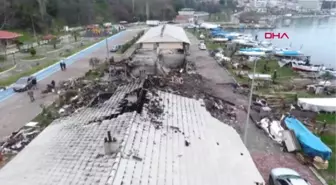 Sinop Milletvekili Maviş'ten, Yangın Çıkan Barınaklarda İnceleme