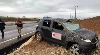 Adıyaman'da Otomobil Takla Attı: 8 Yaralı