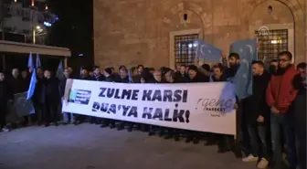 Çin'in Doğu Türkistan'daki Zulmü Protesto Edildi