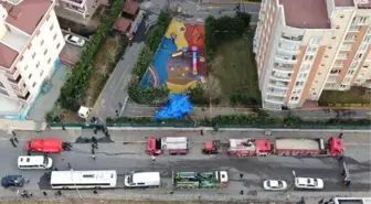 Helikopter Enkazında Son Durum Havadan Fotoğraflandı