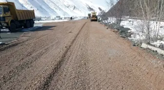 Kapıköy'de Stabilize Yol Çalışması Yapıldı