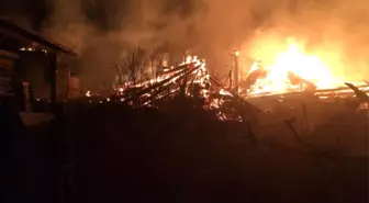 Kastamonu'da Korkutan Yangın