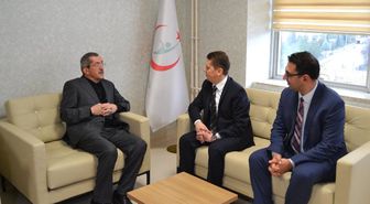 Vergili İl Sağlık Müdürü Dr. Ahmet Sarı ile Bir Araya Geldi