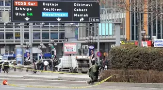 Kızılay'da Şüpheli Paket Polisi Alarma Geçirdi