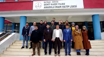 Kaymakam Şekerci, Şehit Kadri Yıldız İmam Hatip Lisesini Ziyaret Etti