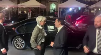 IMF Başkanı Lagarde - Yunanistan Başbakanı Çipras Görüşmesi