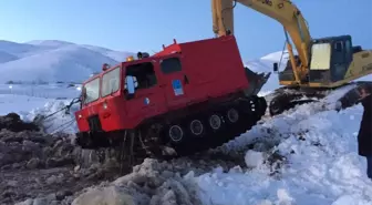 Donan Barajda 10 Saatlik Kurtarma Çalışması